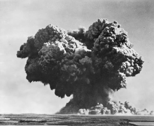 OtD 3 Oct 1952 the UK conducted its first-ever atomic bomb test on the Monte Bello Islands off the coast of Western Australia. The government later admitted they gave no thought for the health of Aboriginal people living nearby
