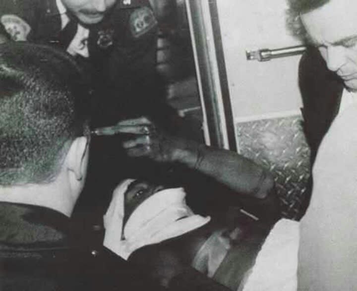 Tupac Shakur after getting Shot 5 Times in 30-11-1994 New York
