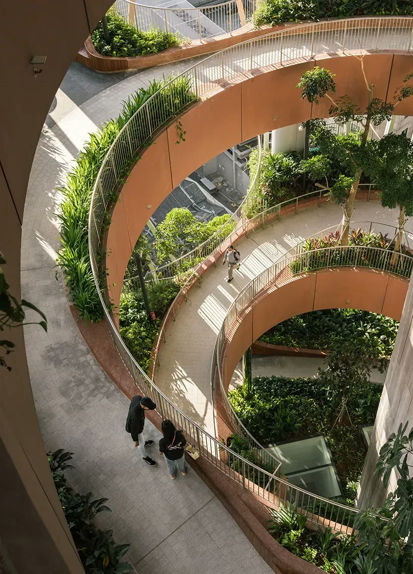 @BIG_Architects and @crassociati's biophilic 'capitaspring' skyscraper completes in singapore