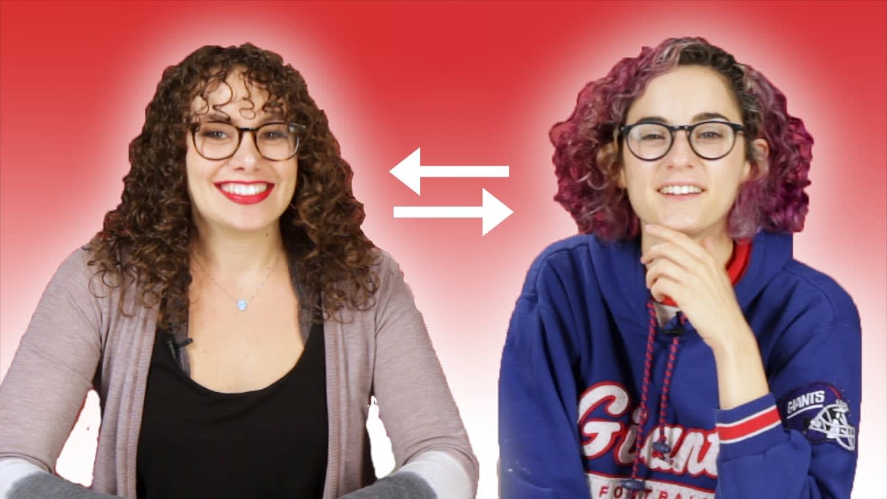 Curly-Haired Women Swap Hair Routines