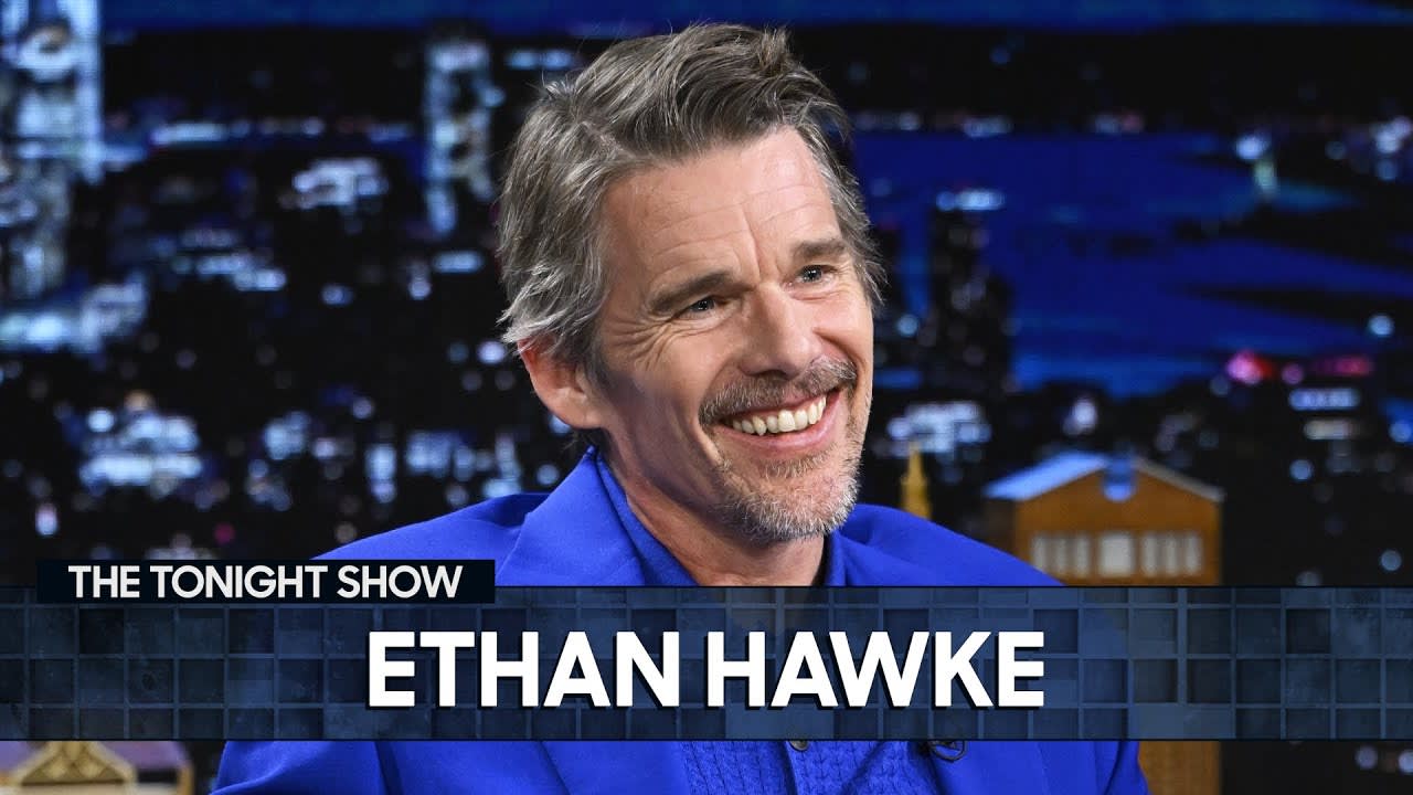 Ethan Hawke Debunks Moon Knight Fan Theories | The Tonight Show Starring Jimmy Fallon