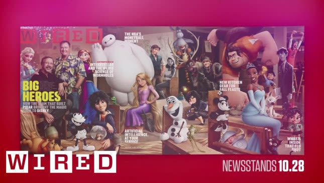 WIRED - November 2014 - The Big Heroes of Disney Animation