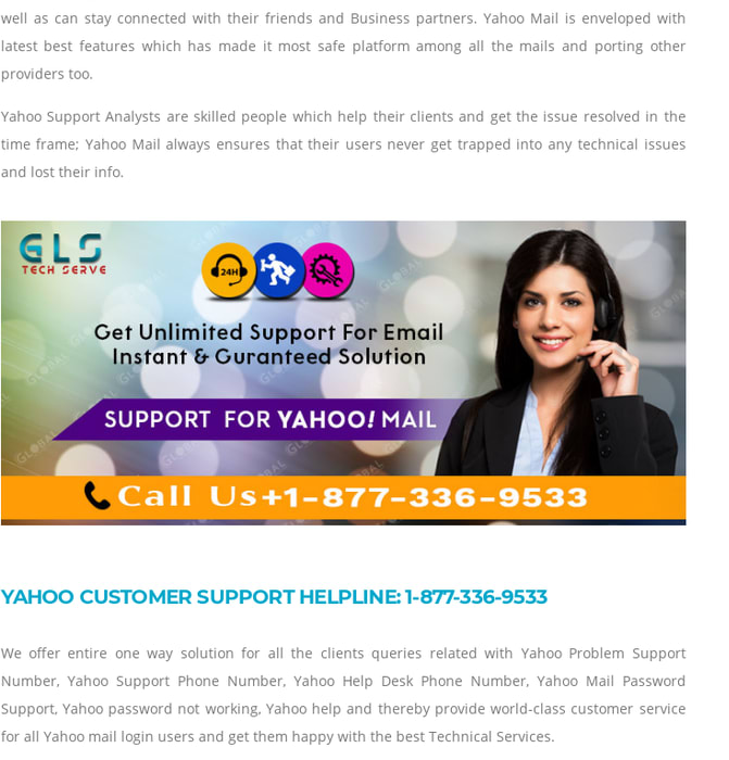 Mix Online Yahoo Mail Support Number 1 877 336 9533