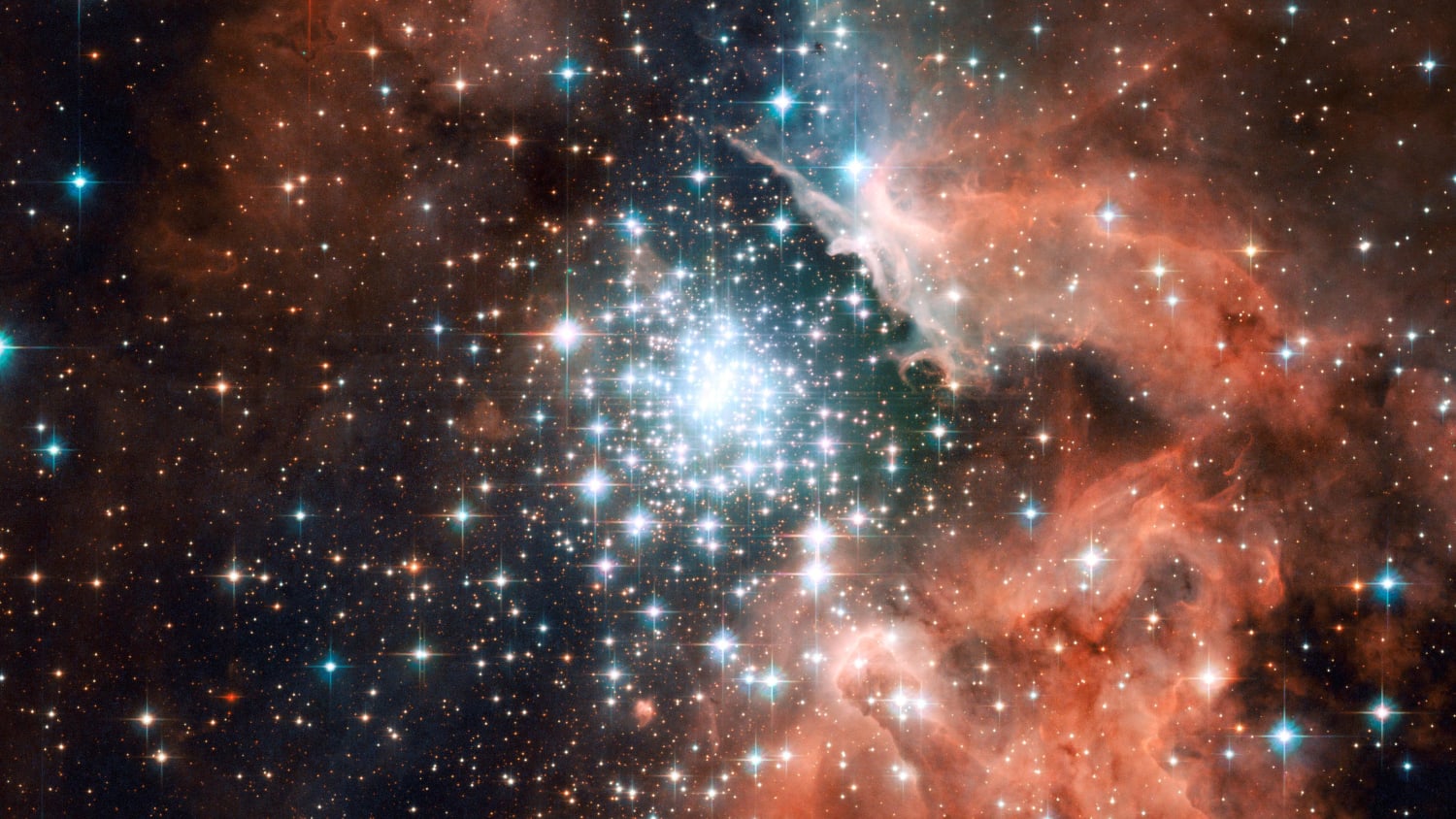 Hubble - Extreme Star Cluster