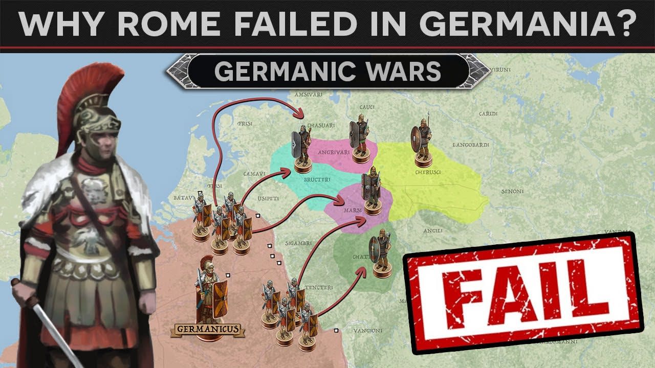 Why did Rome Fail to Conquer Germania? DOCUMENTARY