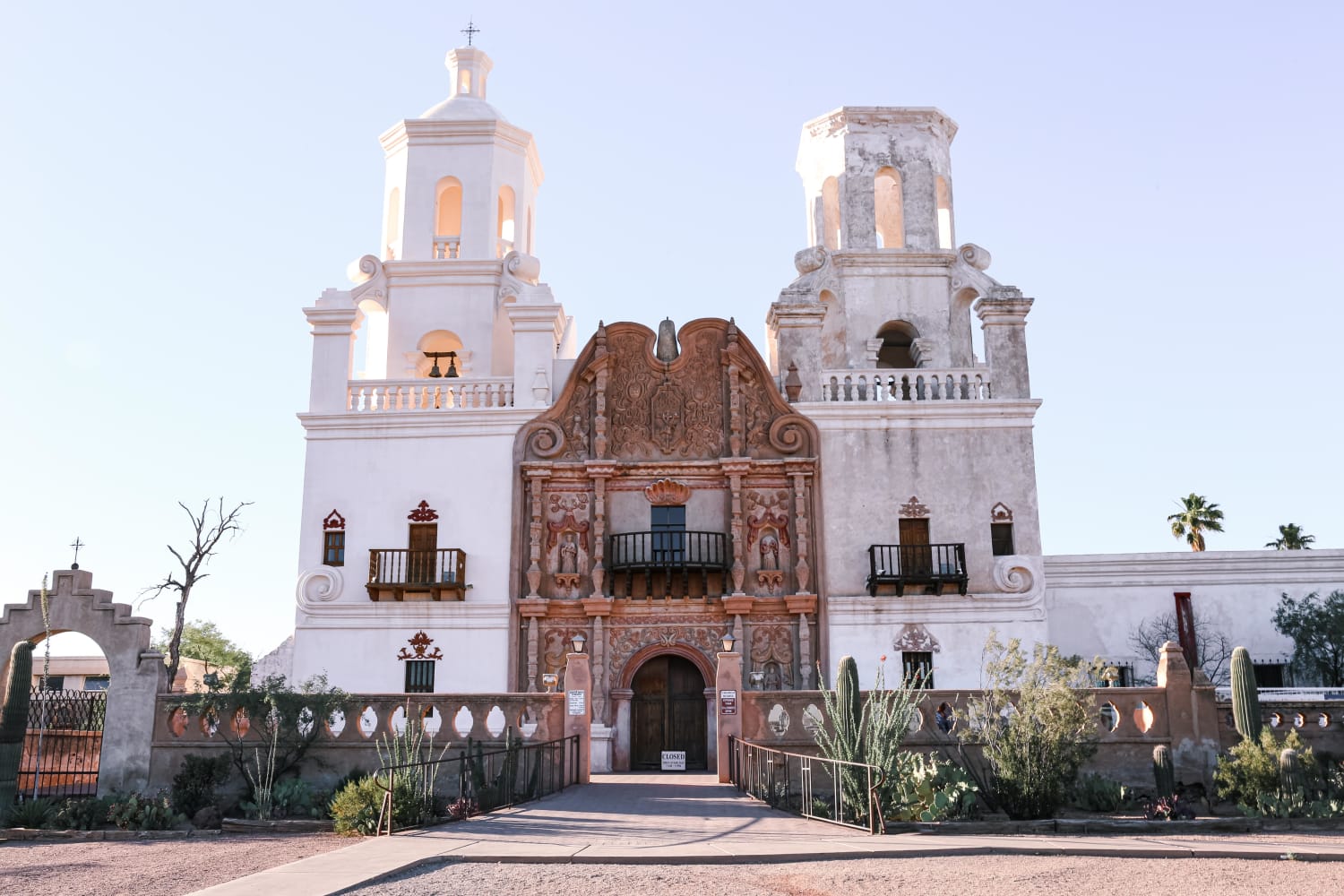 Mission San Xavier del Bac in Tucson, Arizona - USA