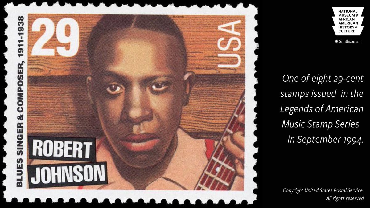 Born OnThisDay in 1911, Robert Johnson was a master of the Mississippi Delta blues style. His work as a songwriter, vocalist, and guitarist produced some of the blues' best music and influenced artists such as Jimi Hendrix, Eric Clapton and the Rolling Stones.