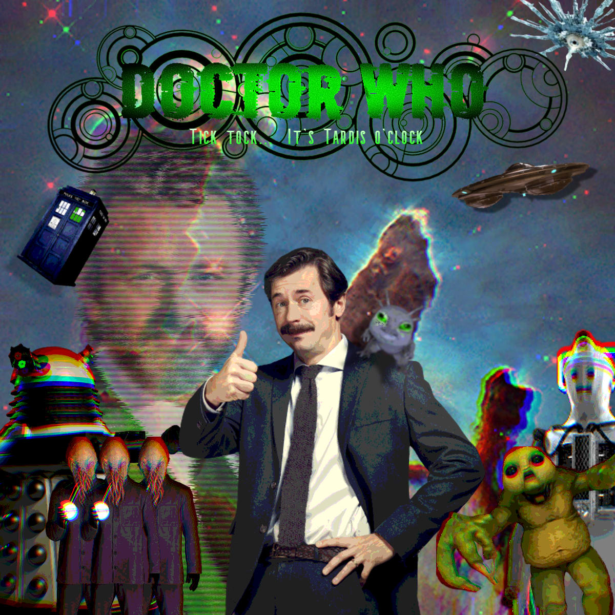 Doctor Who: Staring Mike Wozniak as the 15th doctor and Michael Sheen as the master!