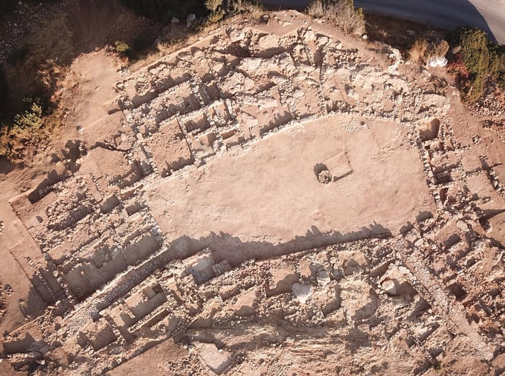 A recently discovered monumental building on Crete, which was built around 1700 B.C., lacks many of the administrative features of the island’s other Minoan palaces but was clearly the site of religious ceremonies.