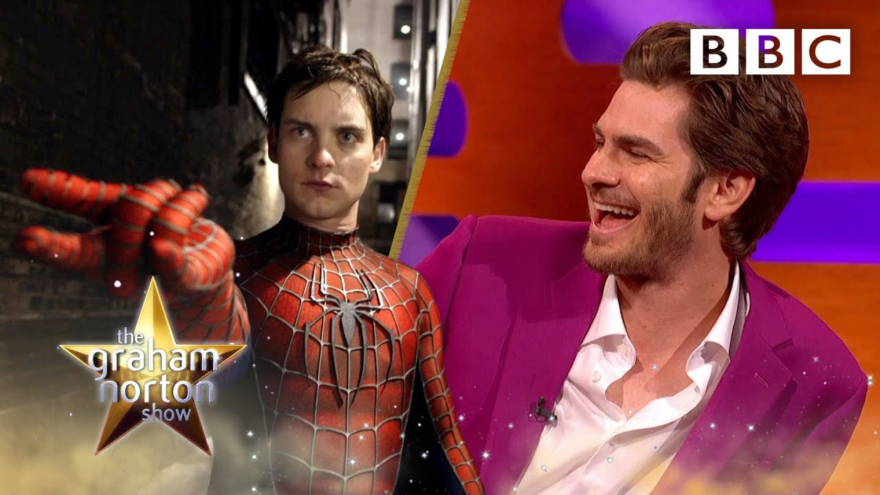 Andrew Garfield was scared returning to Spiderman | The Graham Norton Show - BBC