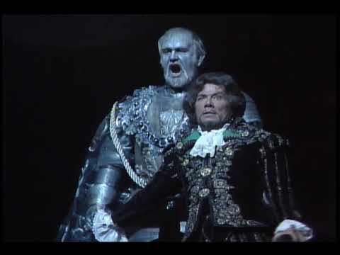 I've never liked opera, but I came across this and it blew my mind. It's Mozart's Don Giovani's last scene. Don Giovanni kills the Comendatore, laughs at his statue and invites it to dinner. Later that evening the statue surprisingly shows up. It asks for repentance, drags Don Giovanni to hell.