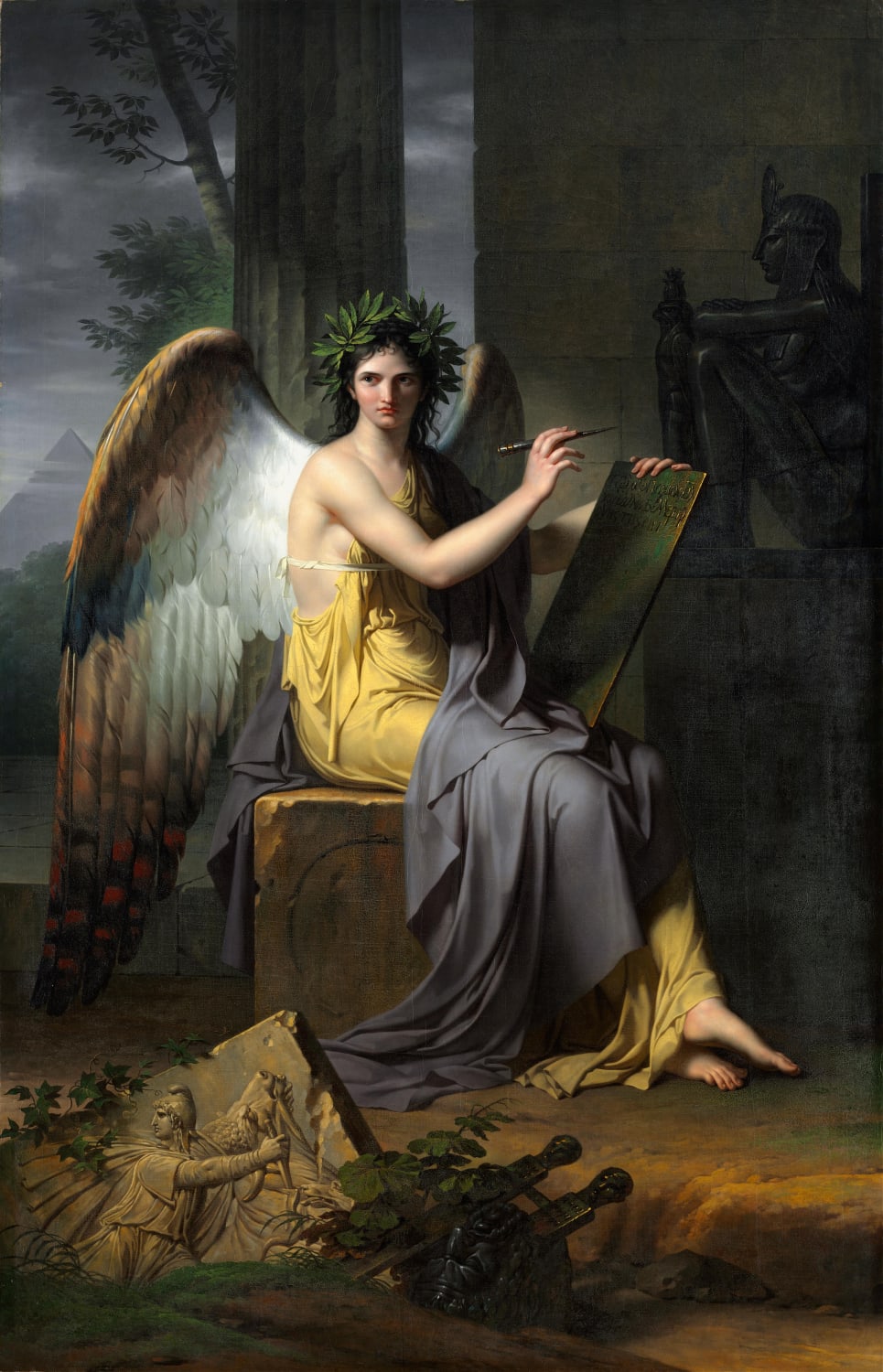 Clio, Muse of History (1800), Charles Meynier,