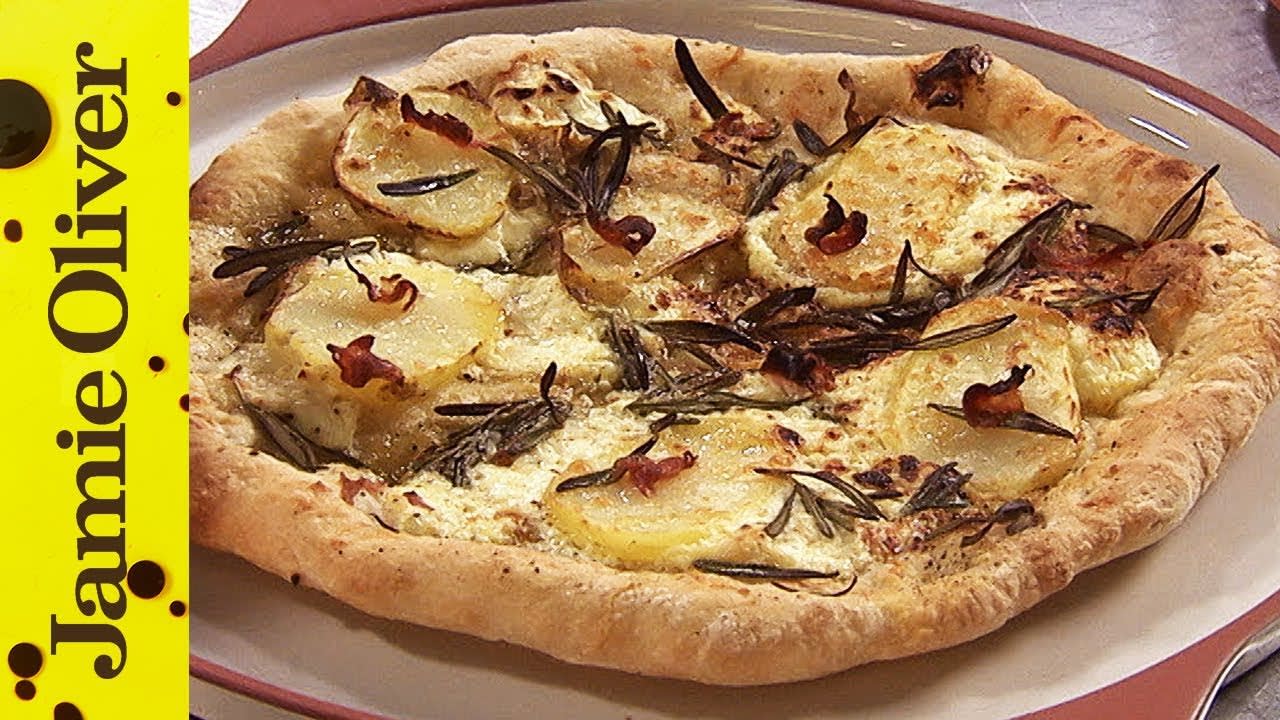 Pizza Bianco with Rosemary & Pancetta | Jamie Oliver