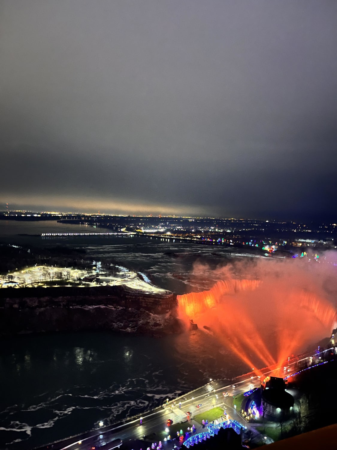 ITAP of Niagara Falls on Christmas Eve