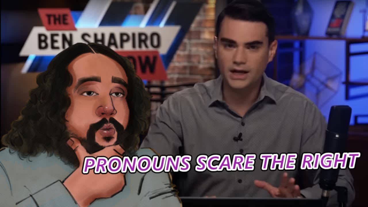 Ben Shapiro Is Upset At Children Being Taught About Pronoun Usage