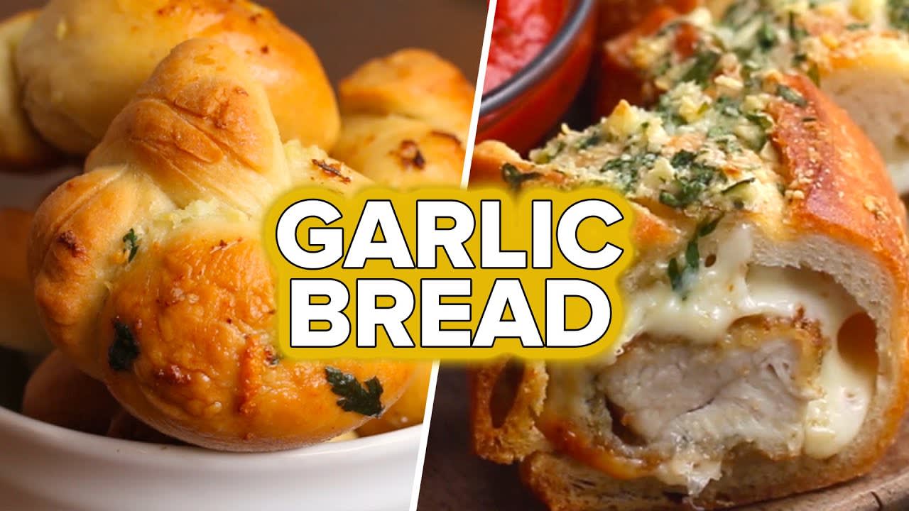 5 Recipes For Garlic Bread Lovers