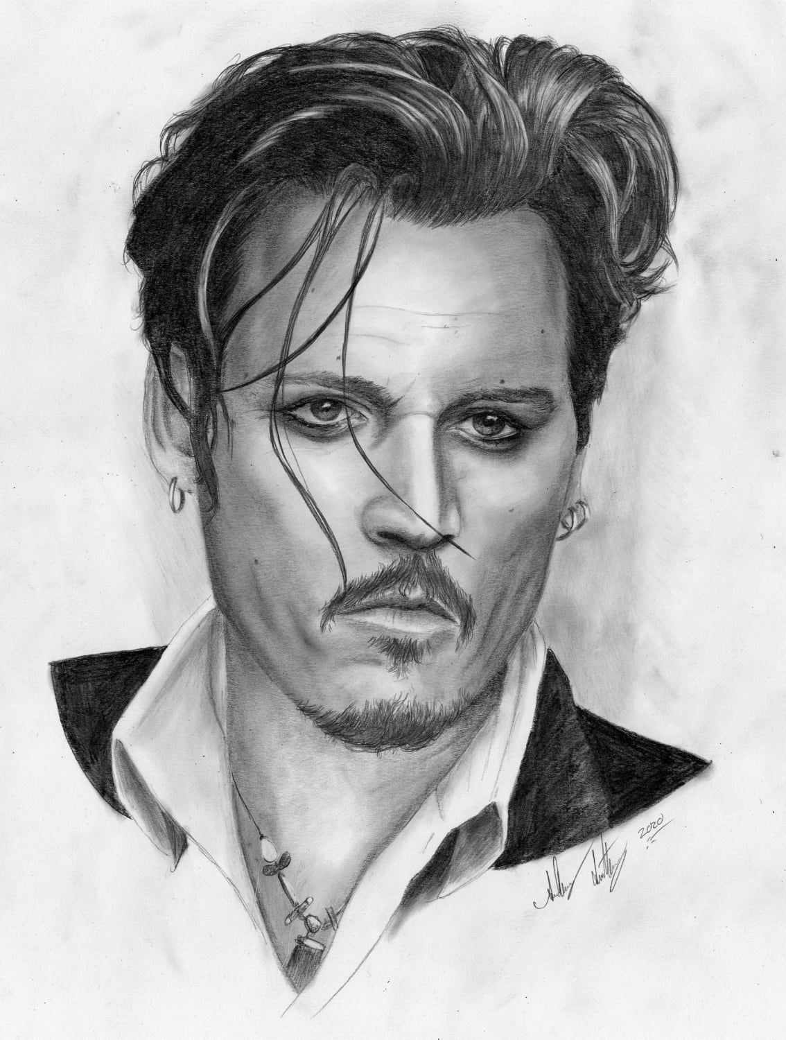 My portrait of Johnny Depp