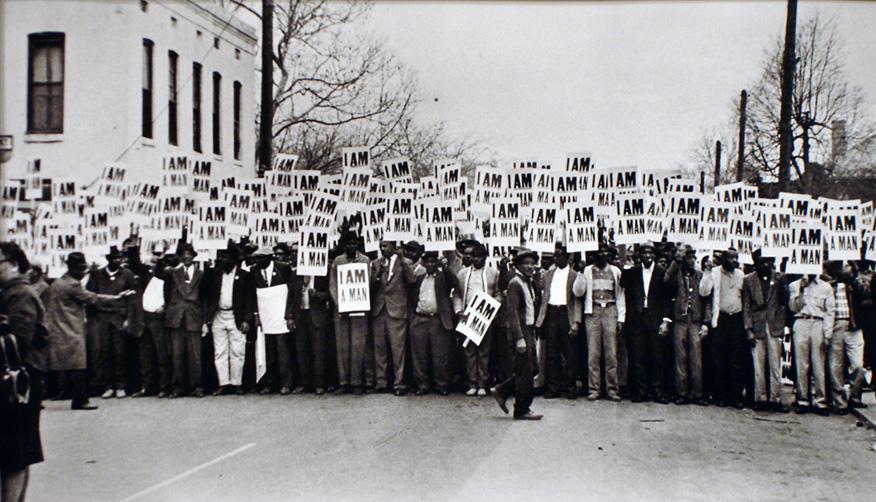 The exhibition Black Resistance: Ernest C. Withers and the Civil Rights Movement is on view at @BrooksMuseum through August 19. https://t.co/I9AtWKL3ay 📷 Ernest C. Withers, I Am A Man, Sanitation Workers Strike, Memphis, March 28. 1968. © Withers Family Trust.