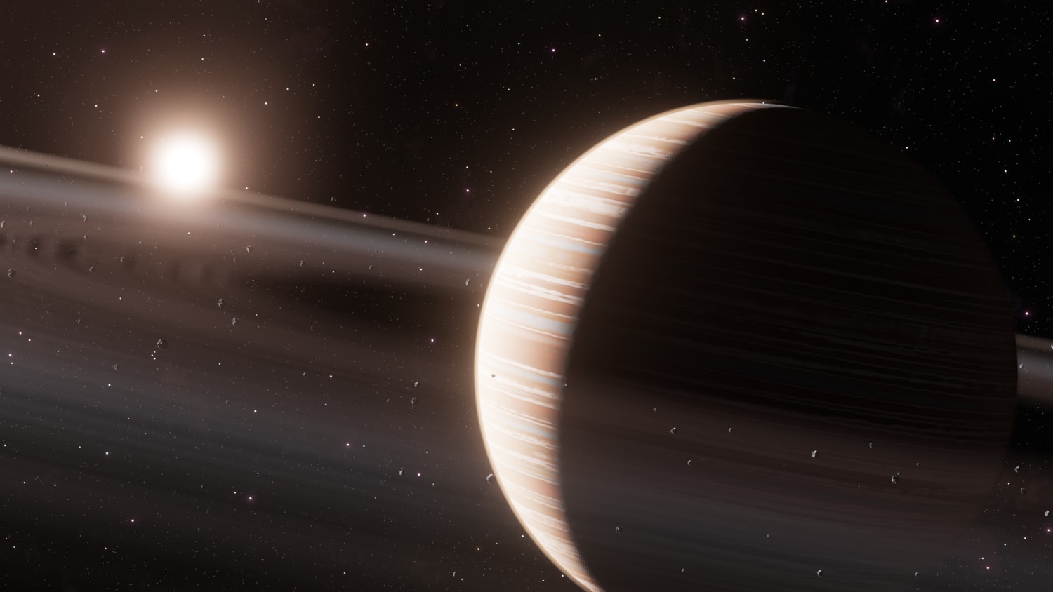 a Gas Giant from deep space hope you like it
