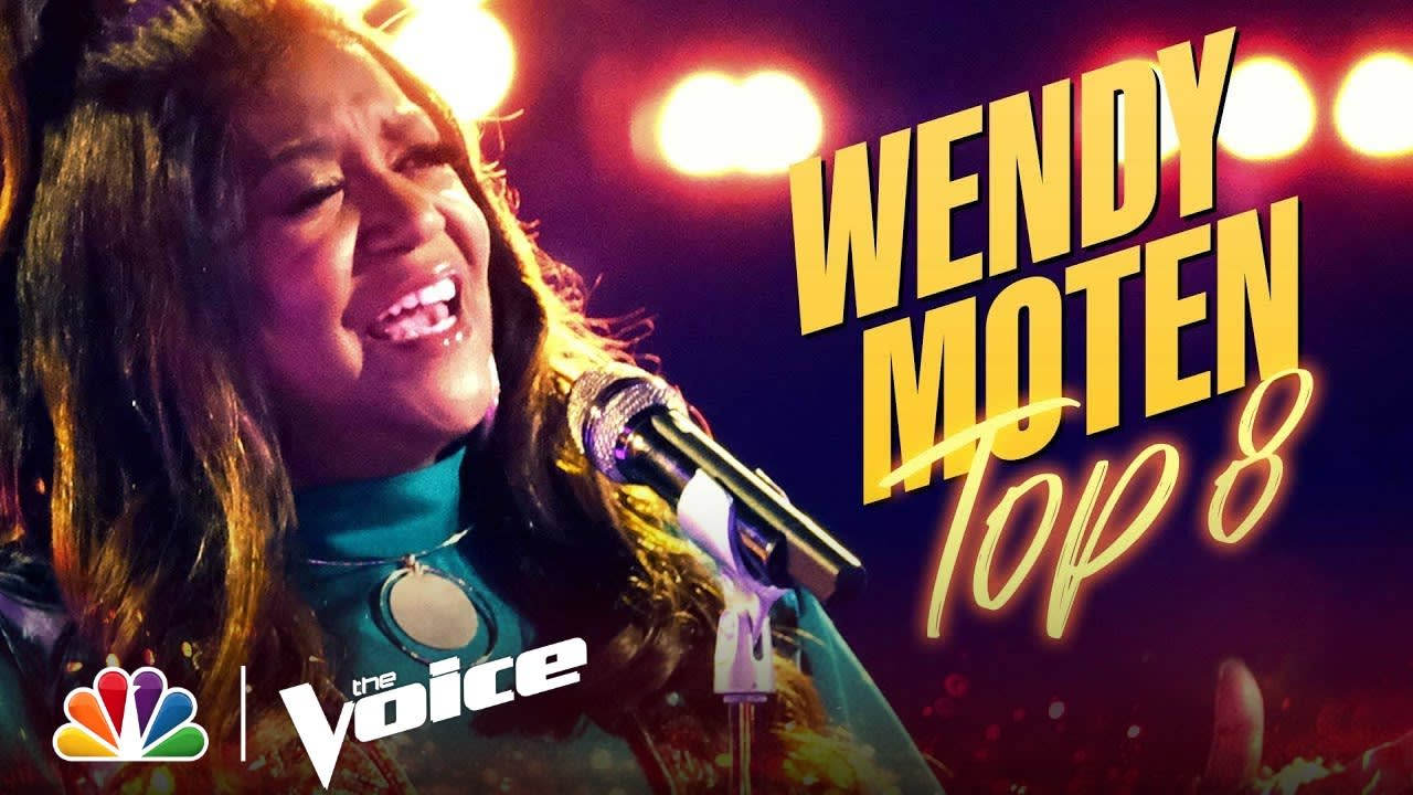 Wendy Moten Performs "You're All I Need to Get By" | NBC's The Voice Top 8 2021