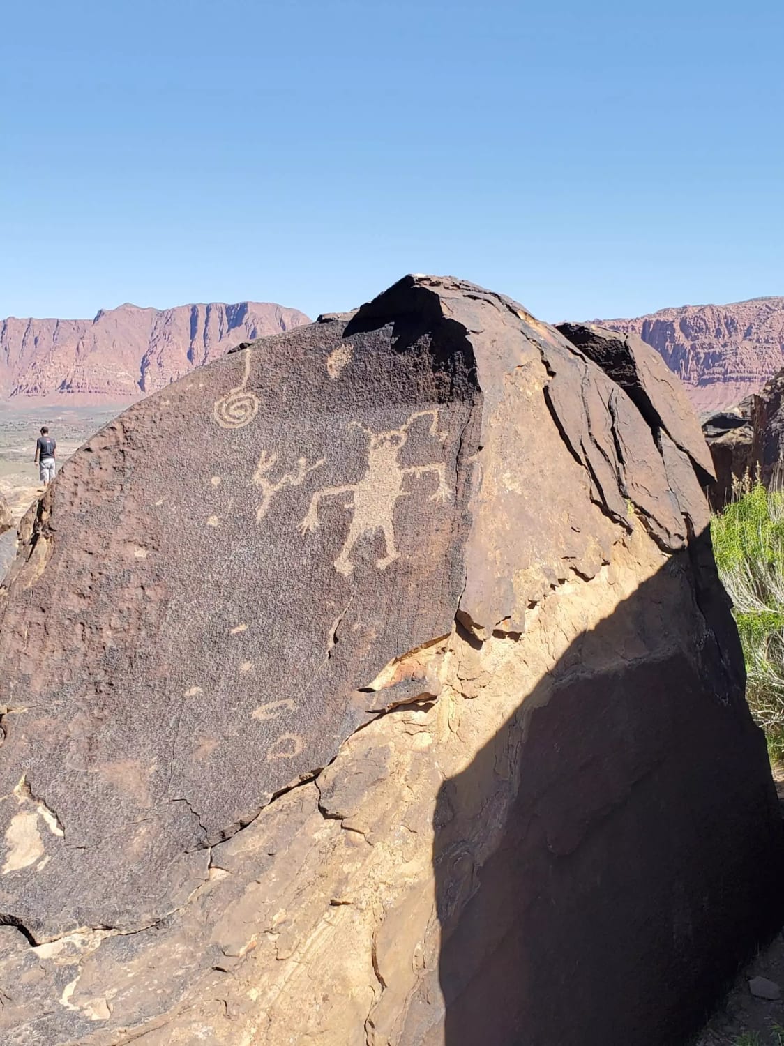 Puebloan petroglyphs in Southern Utah