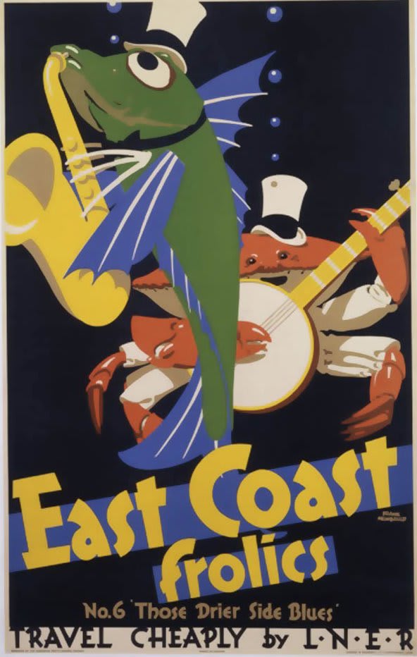 East Coast Frolics (1933). Poster by Frank Newbould.