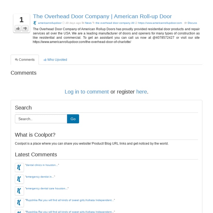 Mix The Overhead Door Company American Roll Up Door