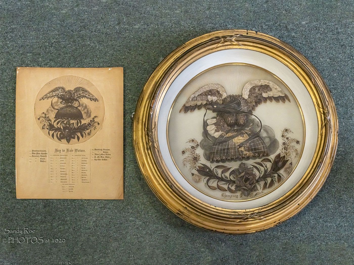 This Civil War–Era Eagle Sculpture Was Made Out of Abraham Lincoln's Hair