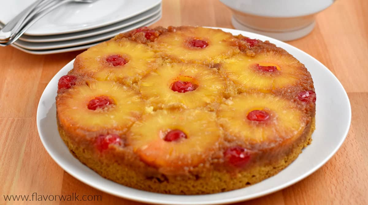 Gluten Free Pineapple UpsideDown Cake