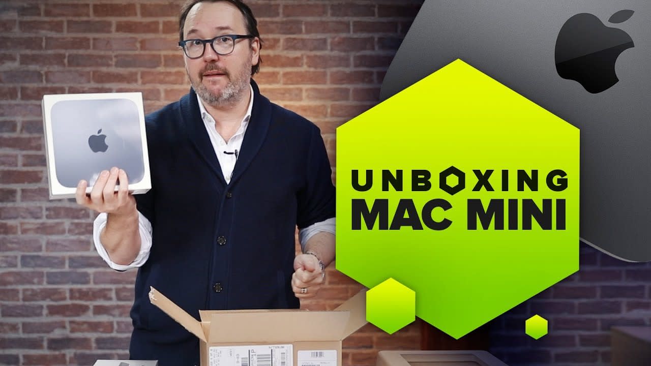Unboxing the new Apple Mac mini (2018)