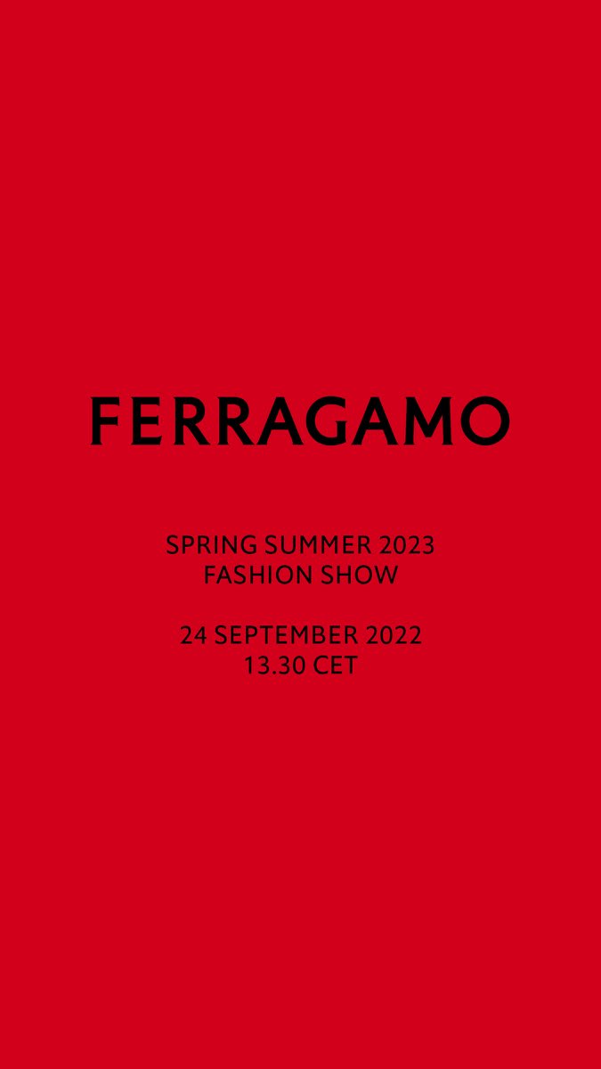 Tune in to WWD’s IG live of the FERRAGAMO show at 1:30 PM CET / 7:30 AM EST!