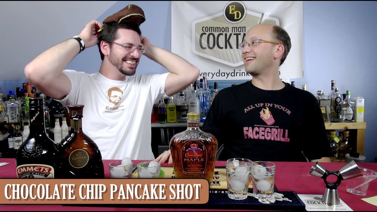 Chocolate Chip Pancake Shooter