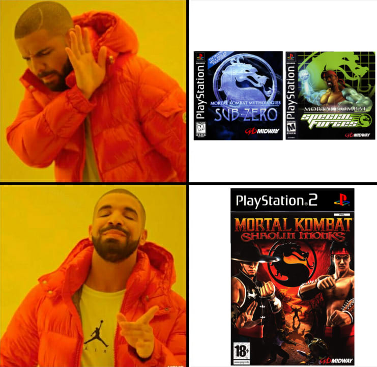 Mortal Kombat Shaolin Monks is a better game then Mythologies Sub-Zero and Special Forces. I know it's not a perfect game but it's still playable.