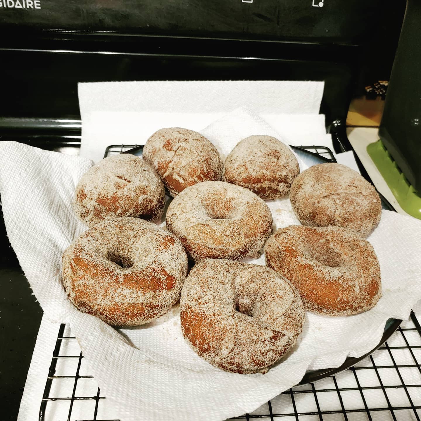 I made malasadas - Portuguese donuts - tonight :)