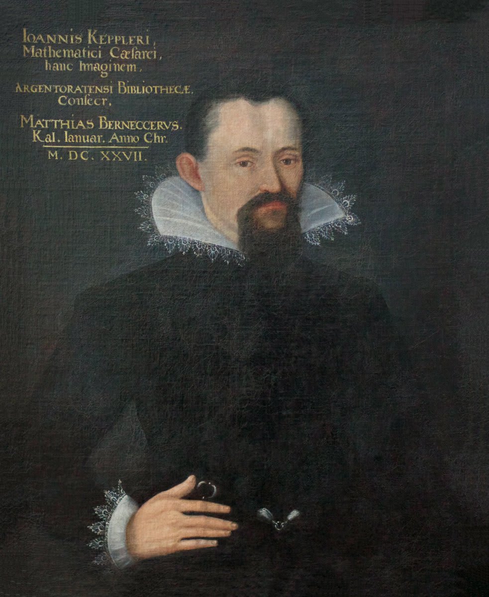 This portrait, from Musee de l'Oeuvre Notre Dame, Strasbourg, is thought to be a more authentic likeness of Johannes Kepler. See more at
