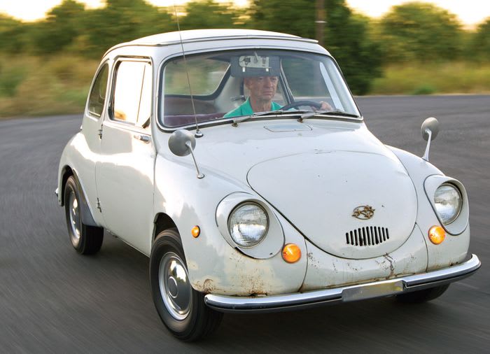 No, this is not another Volkswagen beetle, This is actually a Subaru 360