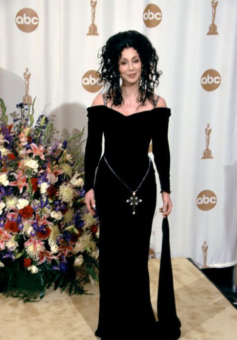An Ode to Cher's Unbeatable Oscars Style