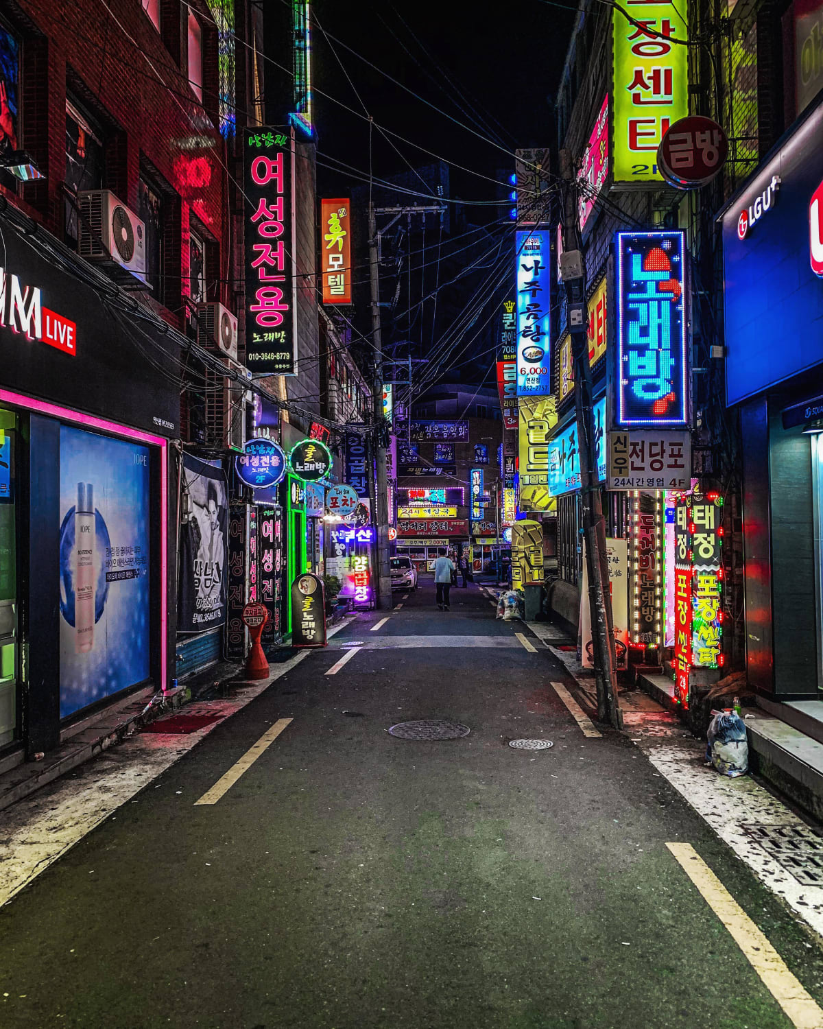 Neon Overload in Busan, Korea