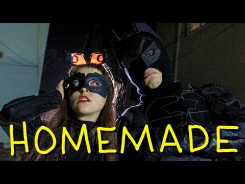 Batman and Catwoman Rooftop Fight - Homemade w/ Jack Douglass, Olga Kay and Brock Baker