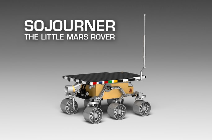 Part of @NASA's Mars Pathfinder mission, Sojourner was the first rover to ever drive on Mars in 1997! The little Mars Rover was built by LEGOIdeas member Jimmi-DK, and has been selected as today's Staff Pick! Take a look at the rover in full here:
