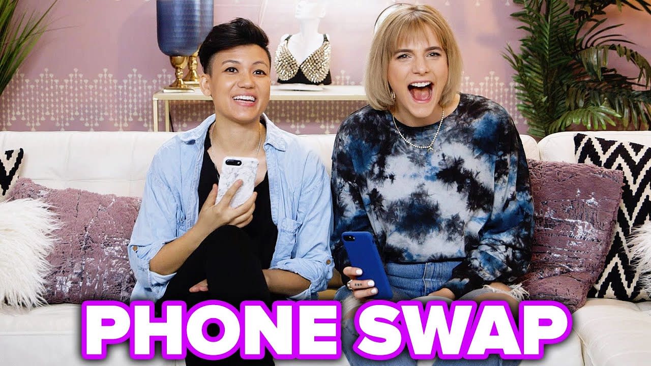 BFFs Go Through Each Other's Inboxes // Presented by Yahoo Mail