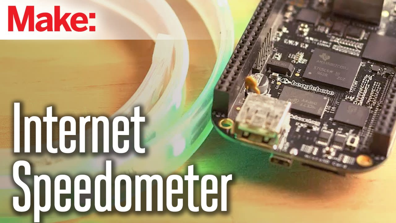 Weekend Projects - Internet Speedometer