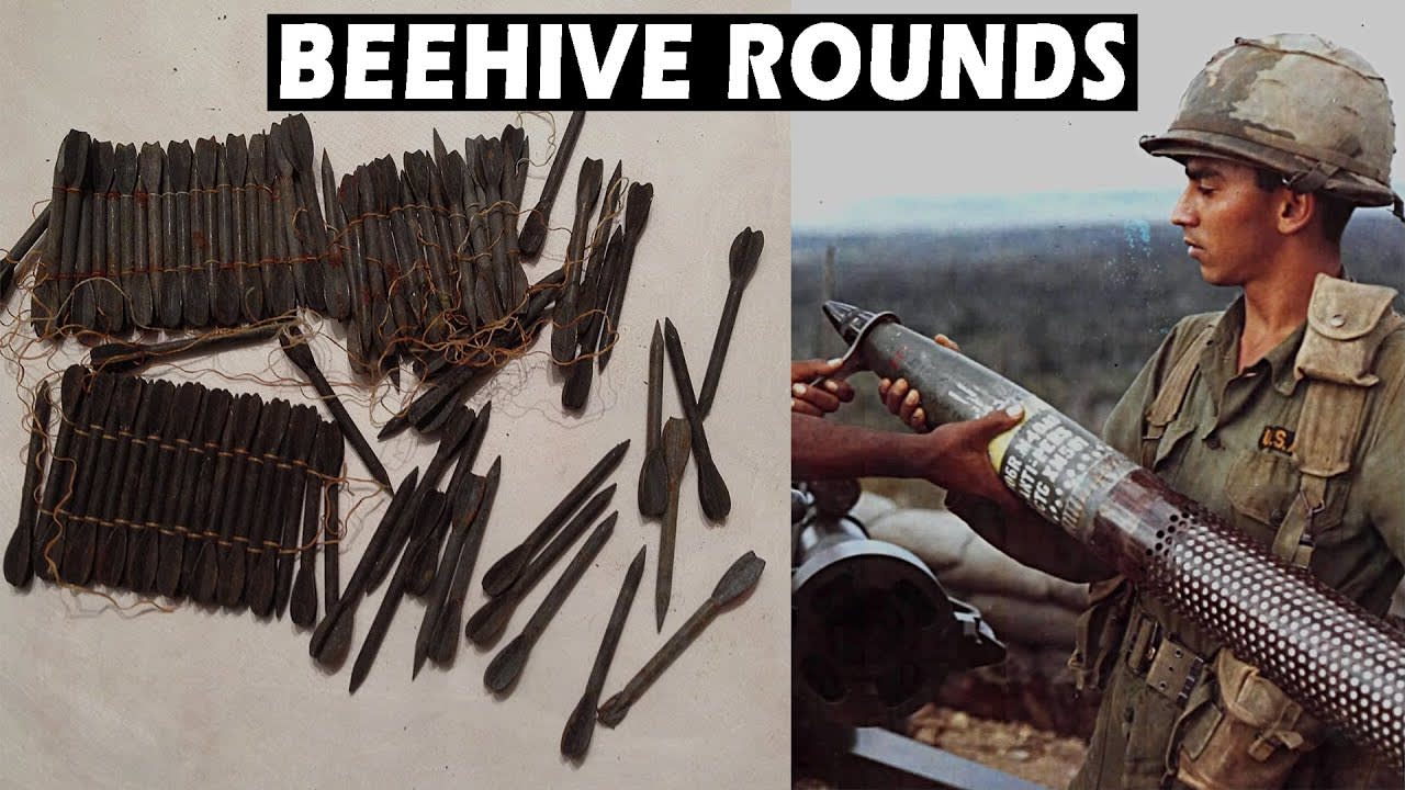 The use of Beehive rounds during the Vietnam war