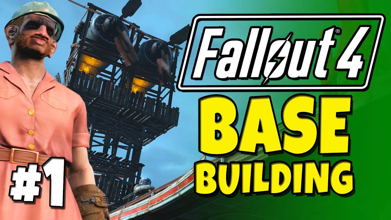 Fallout 4 - Building a Base! #1 Fort Ginger "Spoiler Free".