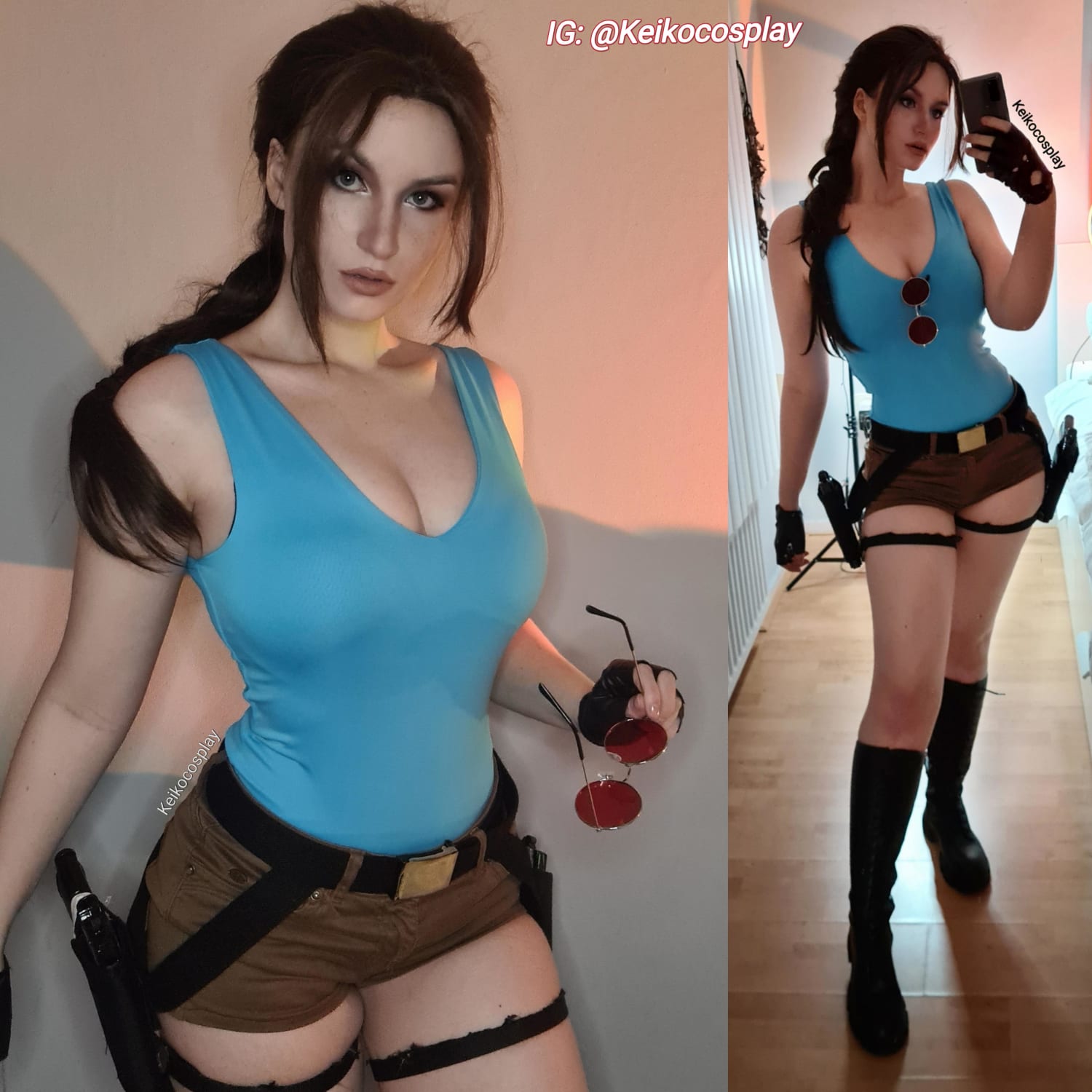 Lara croft cosplay by Keikocosplay [self]