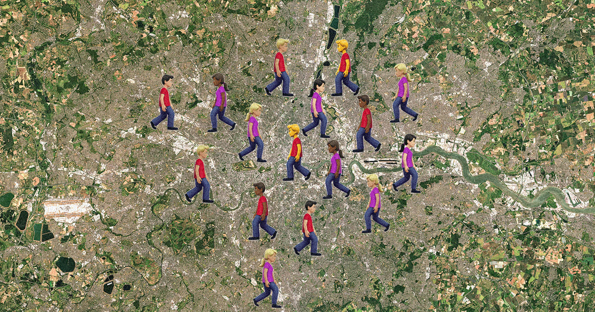 Millennial mass migration out of London