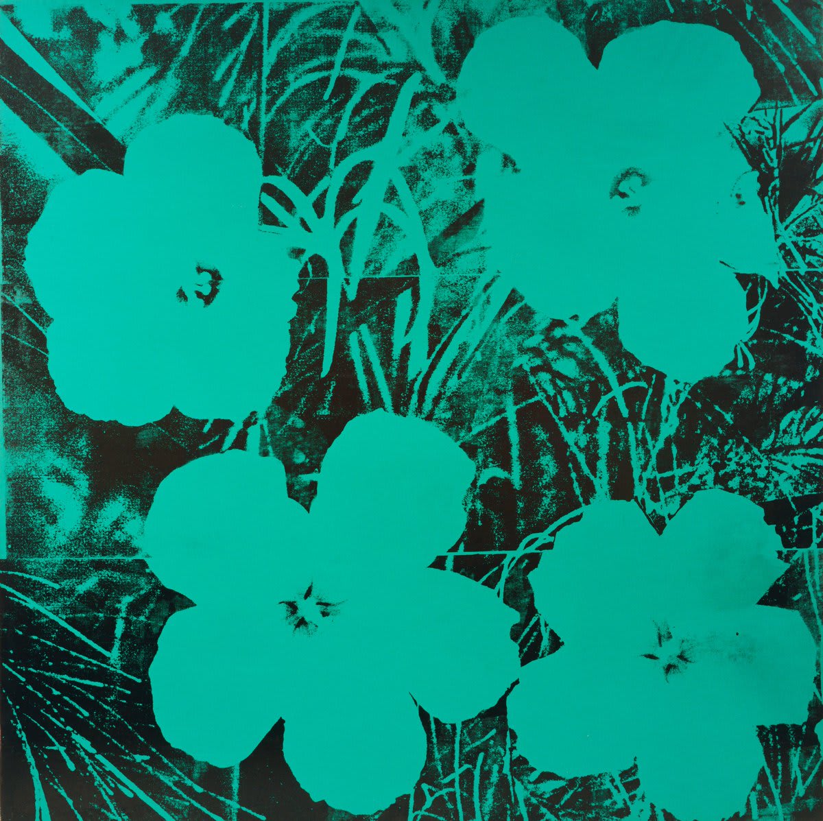 A nor'easter may be headed our way, but it feels like spring in the Museum lobby thanks to Andy Warhol’s “Ten-Foot Flowers” (1967). Happy #firstdayofspring!