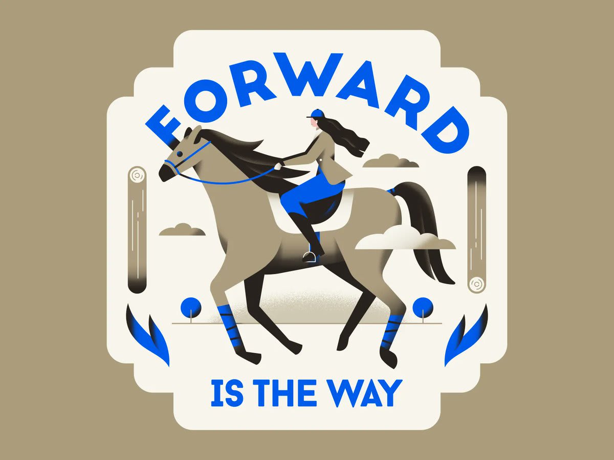 Forward is the way by Elen Winata –