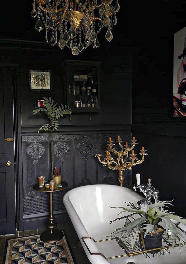 Black bathroom accessories and design ideas in 2021 - Women style, hairstyles, nail design, makeup | womenstyle.com