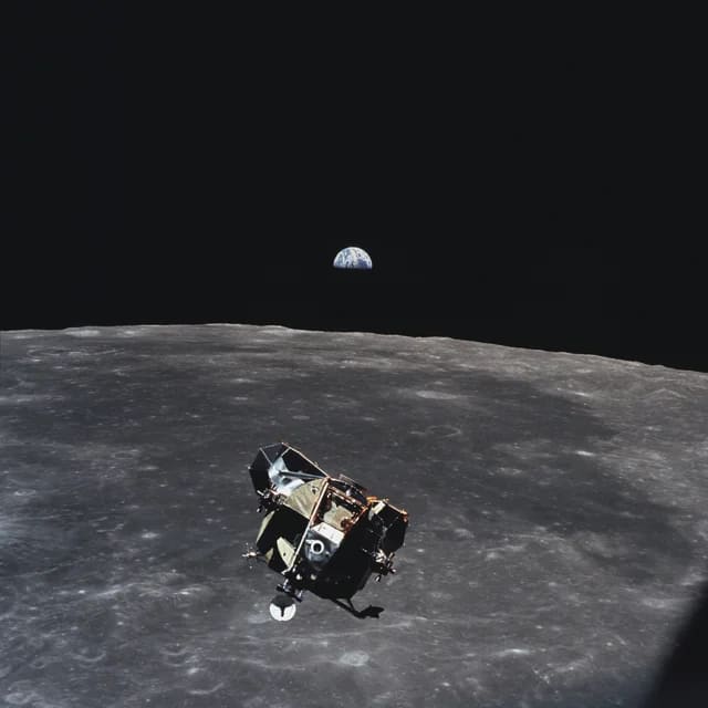 Every person who was alive in 1969 is in this photo except for NASA astronaut Michael Collins